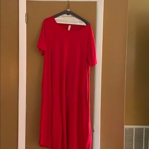 Casual Red Dress